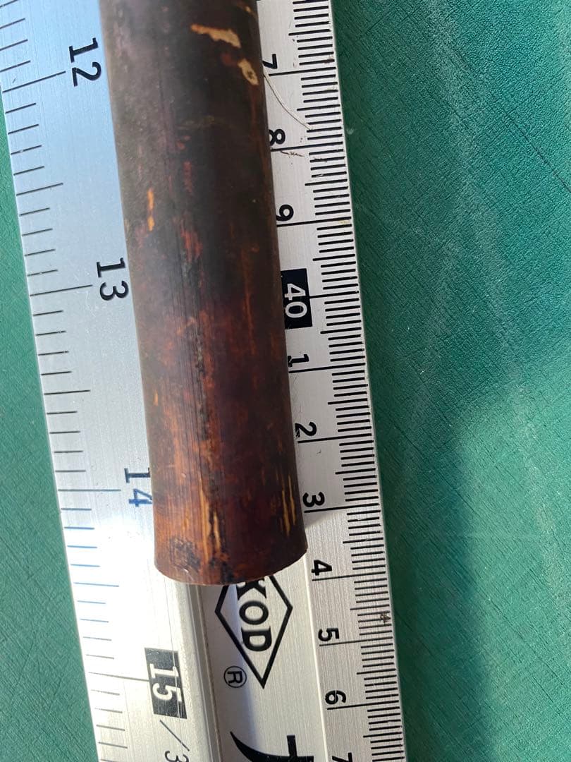 〈希少〉　本物　煤竹　篠竹　女竹　煤笛　篠笛　横笛　能管　　5