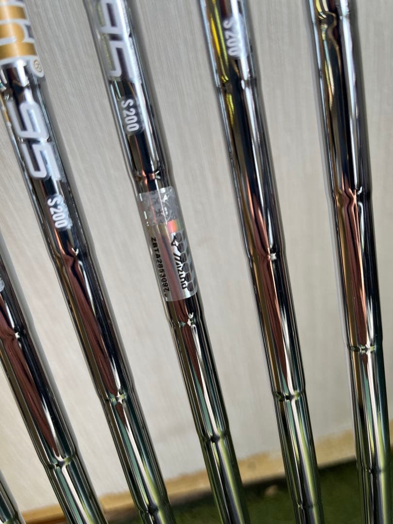 新品 限定モデル Mizuno Pro 225 ブラック アイアンセット P~5