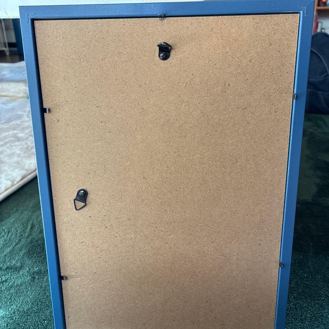 アート クレヨン画 ダーク 病みかわいい 表現 オリジナル 絵画 原画 女の子