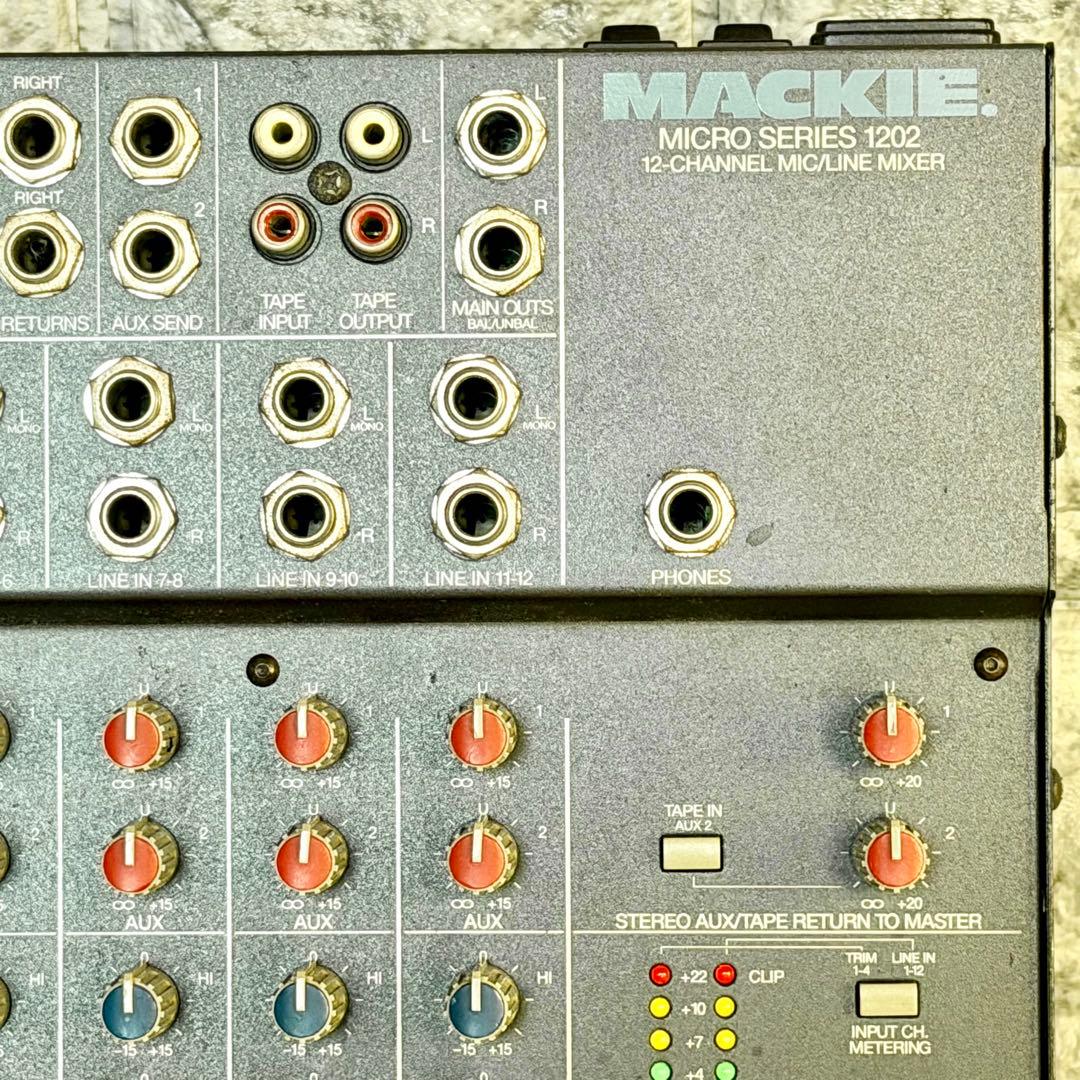 Mackie Micro Series 1202 初期型モデル
