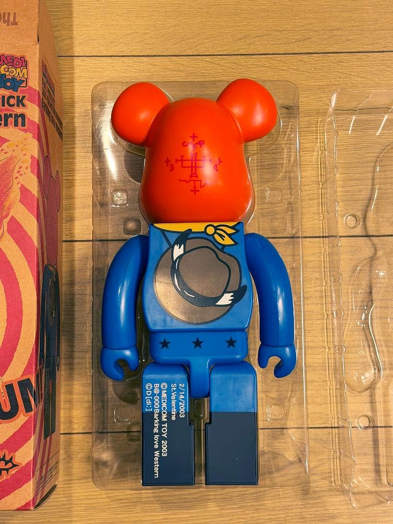 BE@RBRICK 400% 　Barking love western