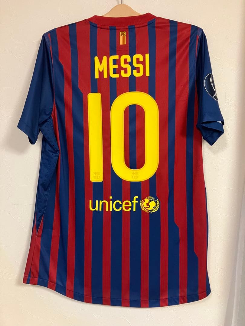 支給品バルセロナメッシユニフォーム　アルゼンチン代表　スーパーカップ決勝2011