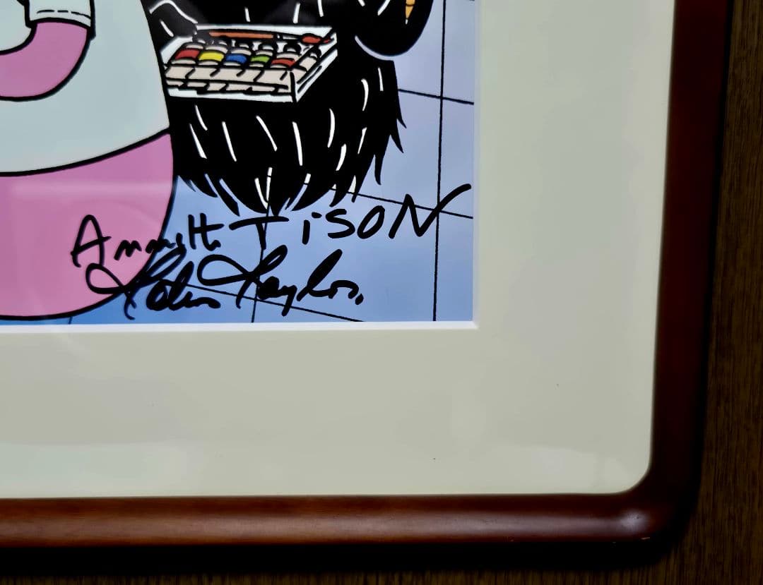 【限定品】バーバパパ ソニープラザ限定 作者直筆サイン入 ポスター 100枚限定