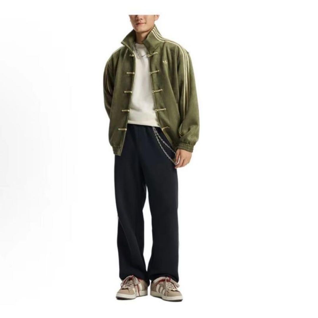 adidasアディダス 中国限定 蛇年トラックジャケット 緑XL サイズ”