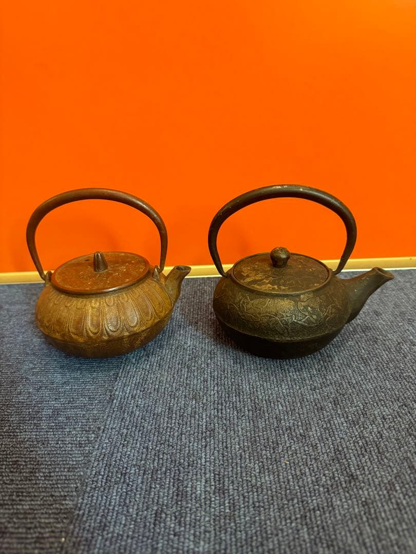 1906 鉄瓶　2客