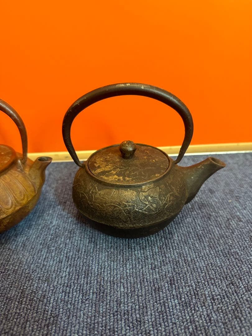1906 鉄瓶　2客