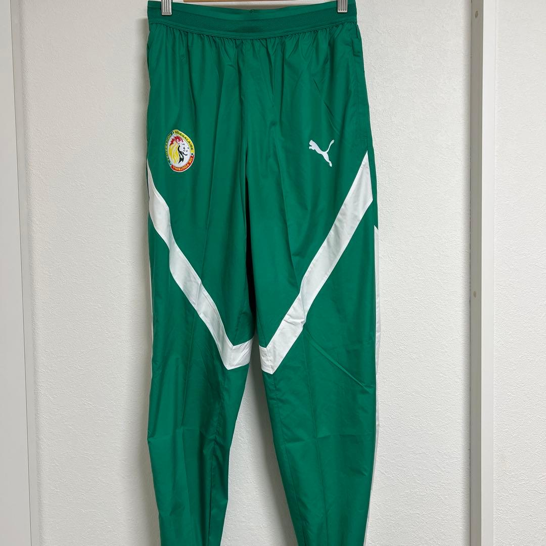 PUMA プーマ メンズ サッカー セネガル プレマッチ ウーブン セットアップ