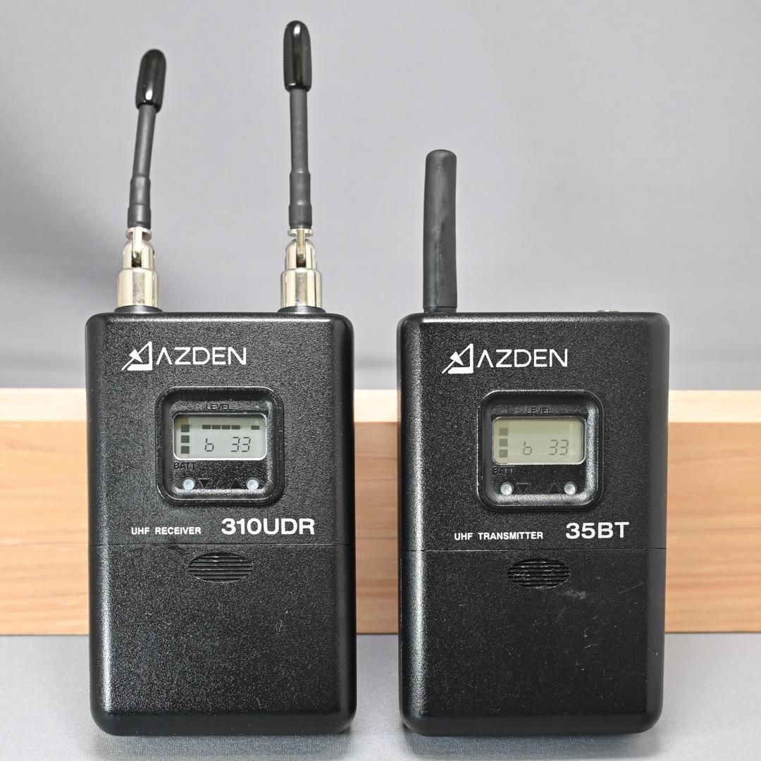 AZDEN アツデン 310UDR+35BT ワイヤレスマイクセット