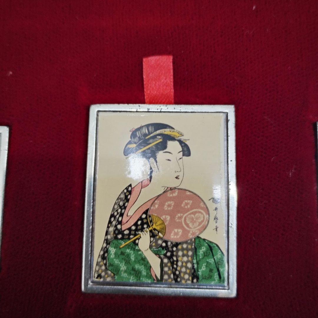 ※希少※UKIYOE MEDAL 925 浮世絵 メダル SILVER