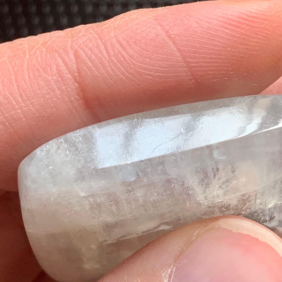 巨大ホワイトラブラドライト/レクタングル型2/鉱物コレクション