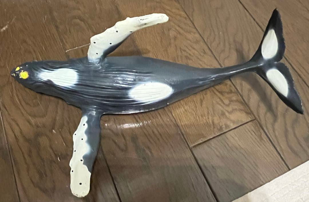 鯨　フィギュア　模型　ザトウクジラ　置物