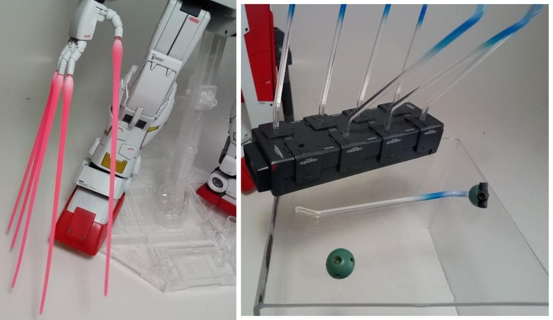 HG フルバースト サイコガンダム アムロ専用 鹵獲改修機 ガンプラ 完成品