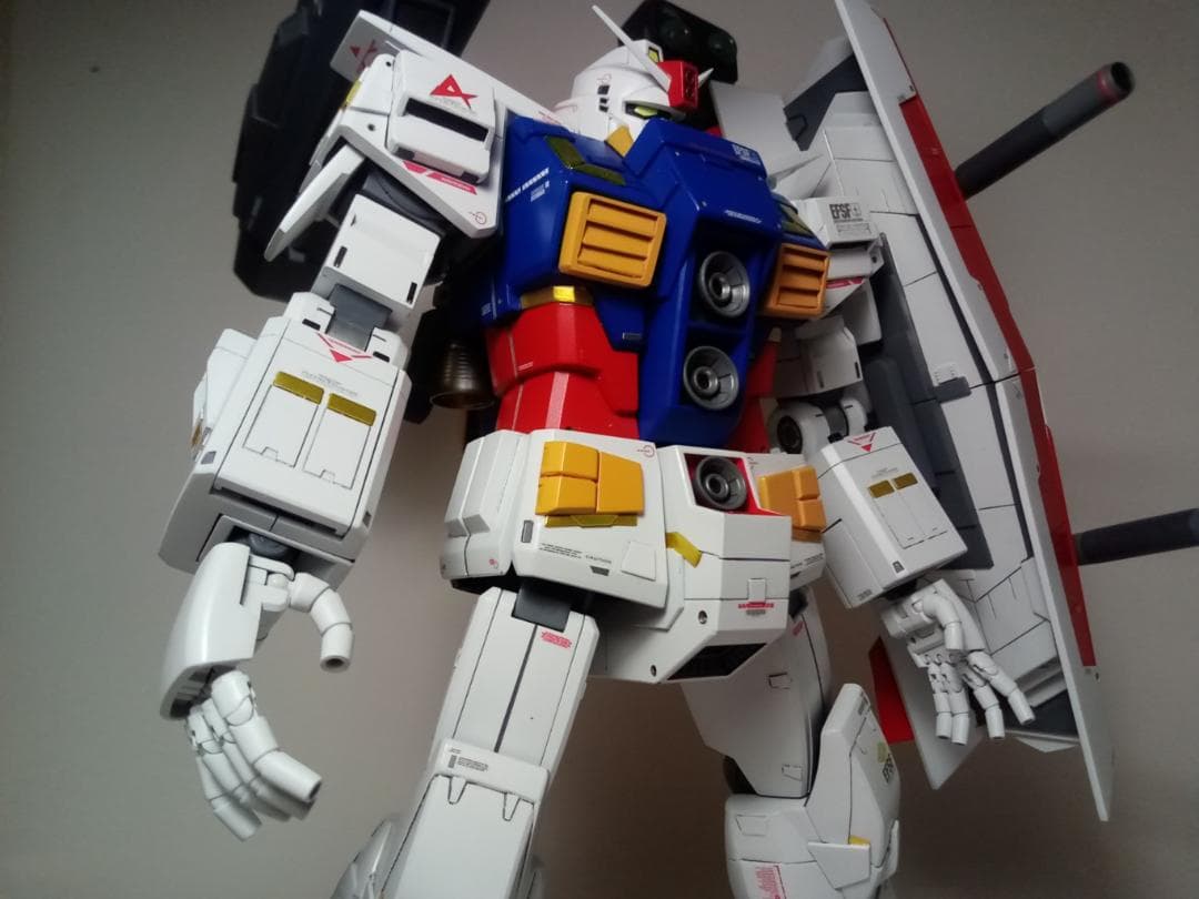 HG フルバースト サイコガンダム アムロ専用 鹵獲改修機 ガンプラ 完成品