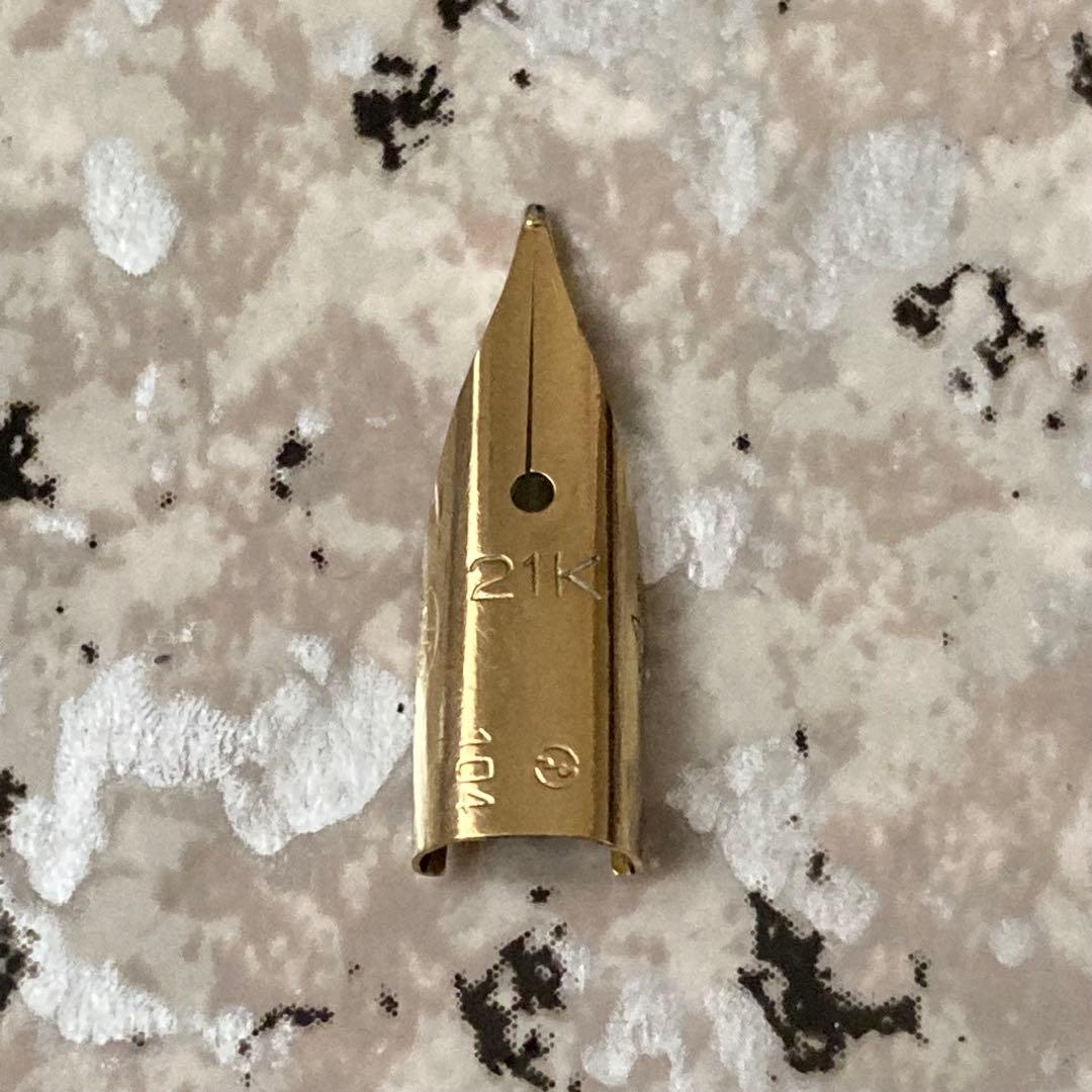 #194 オーバーホール済み 万年筆 SAILOR ショート象嵌 21k