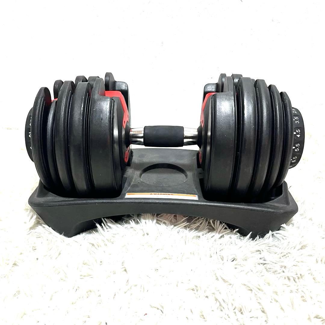 ① 4WD 可変式ダンベル 24kg×2セット アジャスタブル トレーニング