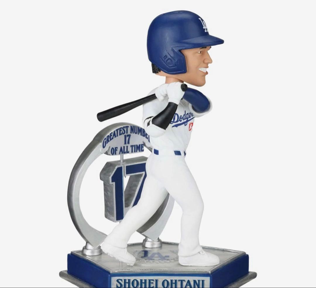 224個限定！大谷翔平　ドジャース 伝説の背番号17 ボブルヘッド