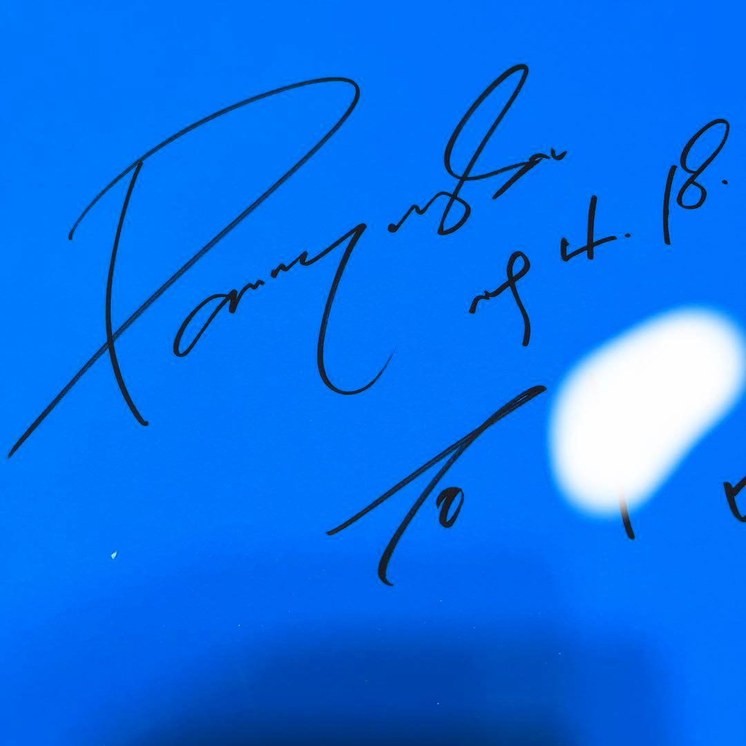 パクヨンハ　直筆サインボード