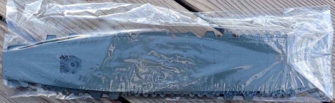 【超希少・未組立】クラウンモデル 1/550 航空母艦 信濃 煙出装置付 当時物