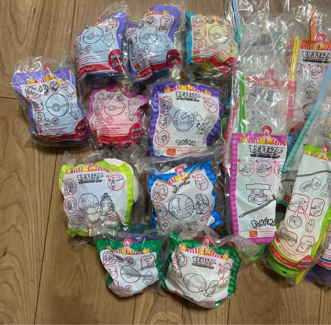 マクドナルド　ポケットモンスター　おもちゃ　大量まとめ売り【希少】