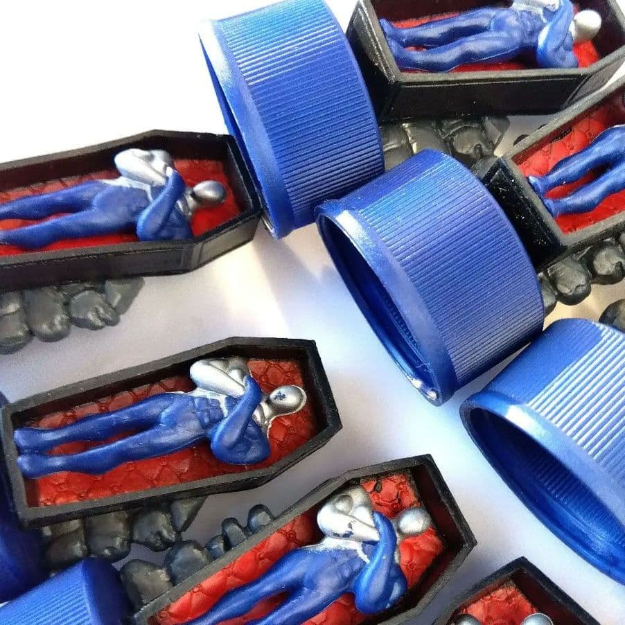 ペプシマン　ボトルキャップ　約300体　レッドコフィン　レア　8体　大量まとめ