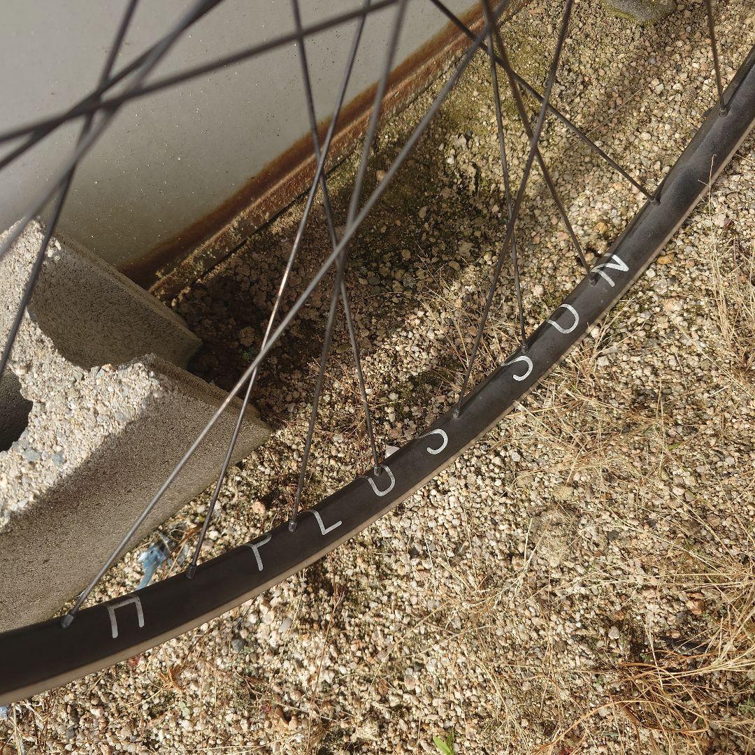 H PLUS SON AT-25 Dura-Ace HB-7600 リアホイール