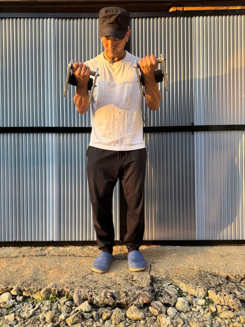 三角ダンベル　唐揚げ定食(大盛り)