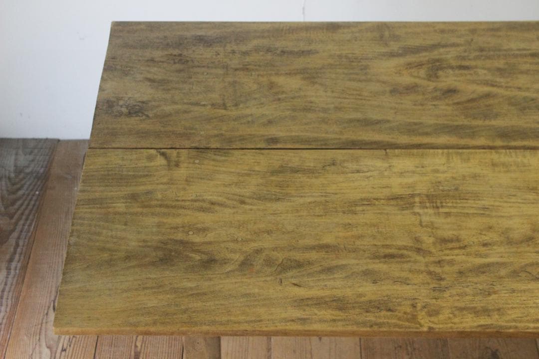 ヴィンテージ ダイニングテーブル 作業台 長机 無垢材 展示台 飾り台