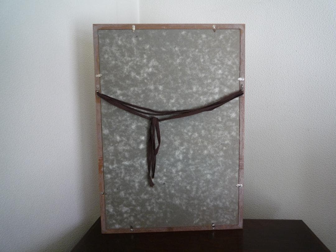 柏原覚太郎「西洋人形」油彩画M6号