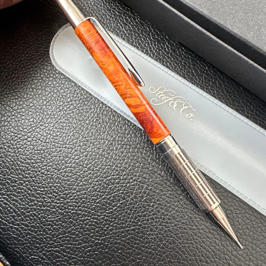 Steef & Co. pg mk2 花梨瘤 シャープペンシル