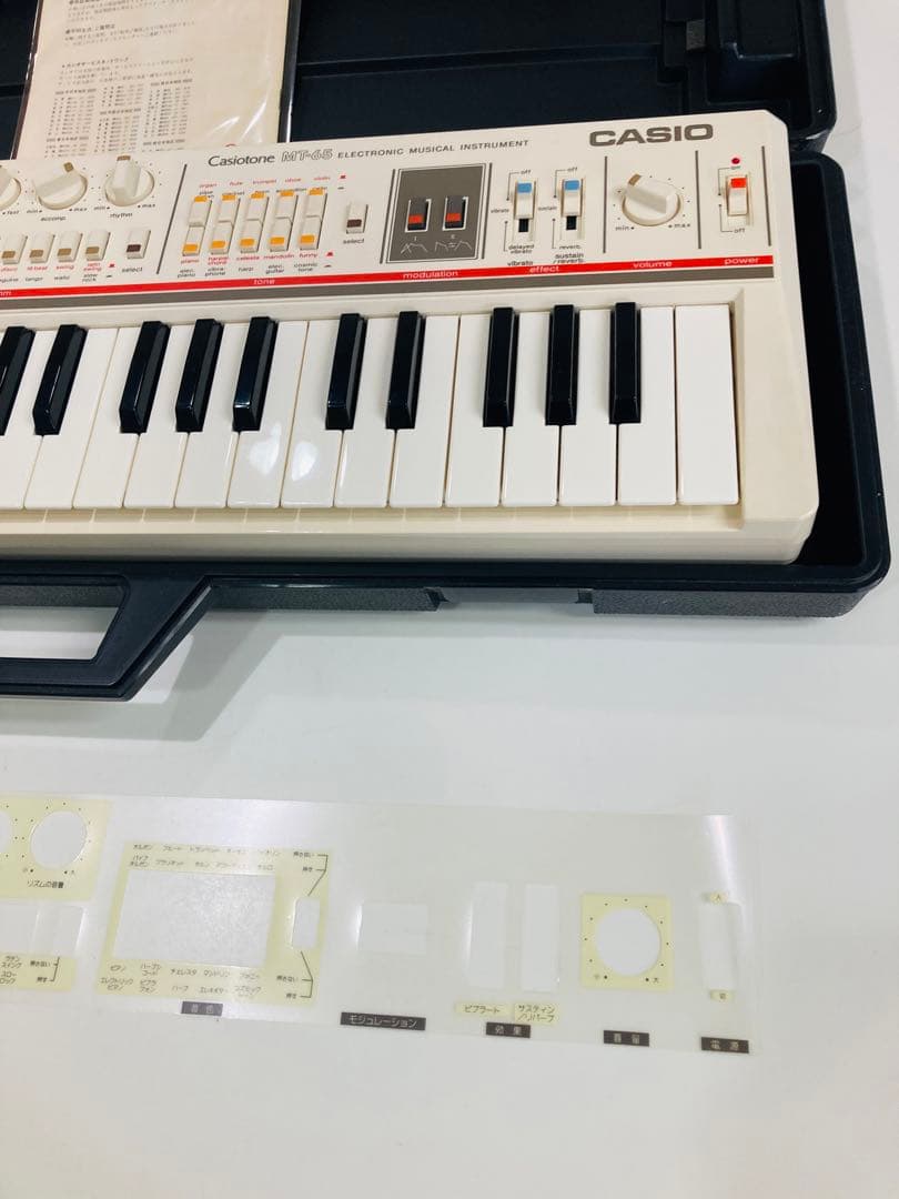 激レア名機！Casiotone MT-65／カシオトーン／シンセサイザー