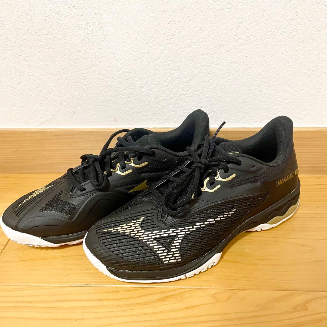 ミズノ ユニセックス テニスシューズ ウエーブエクシードライト2 ワイド OC