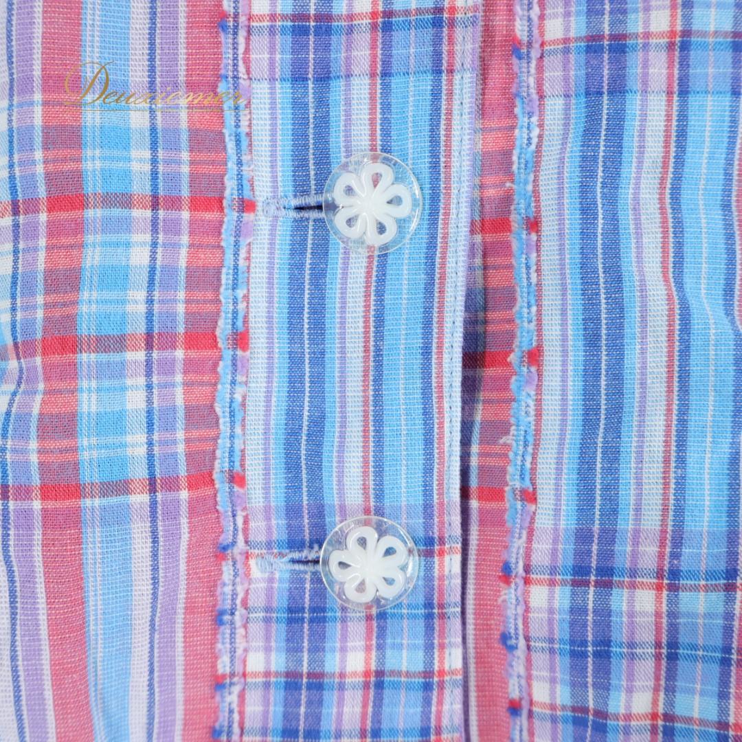 【美品 日本製 フォークダンス衣装】ブルー Romi Mother 上下セット