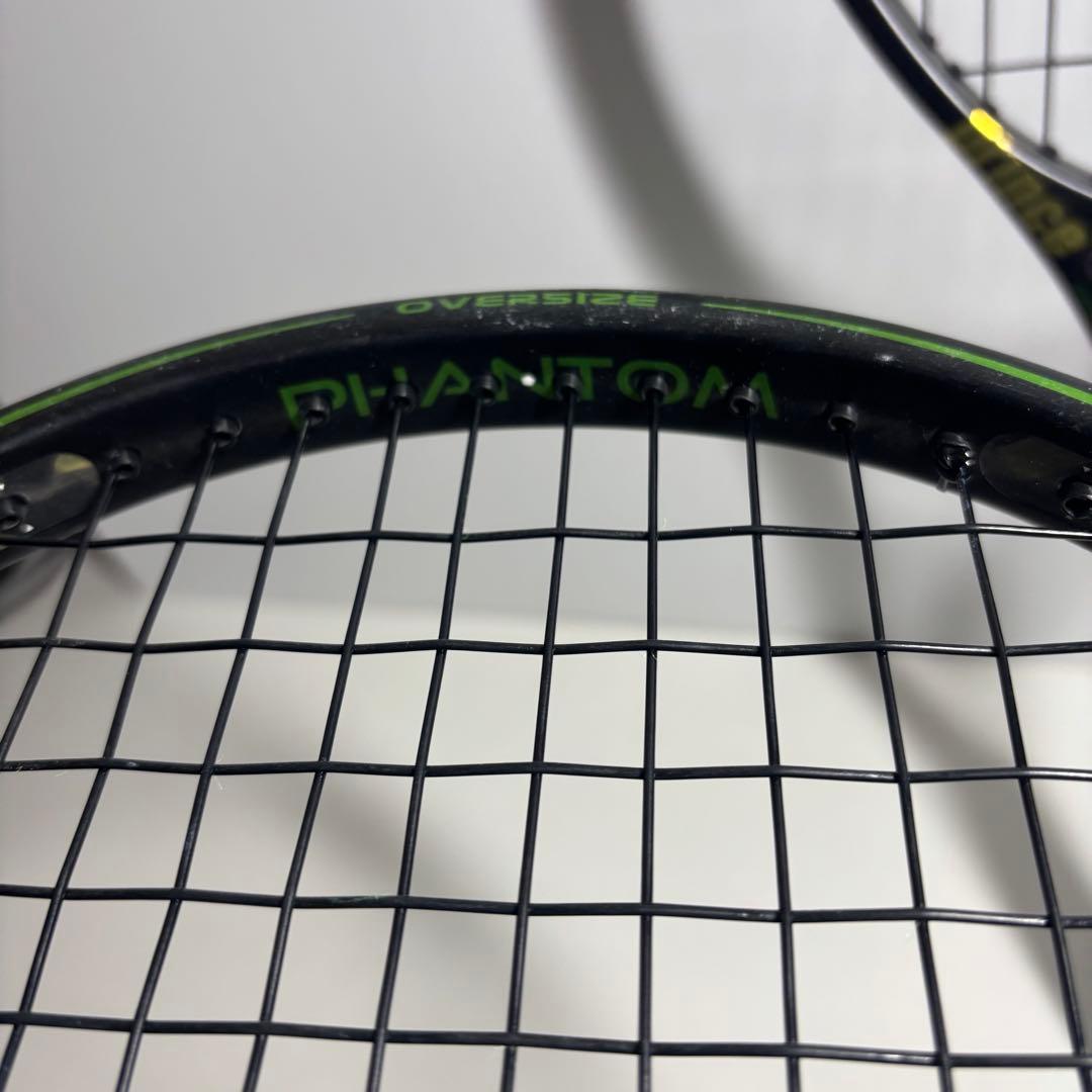 prince ファントムグラファイト107 テニスラケット2本セット