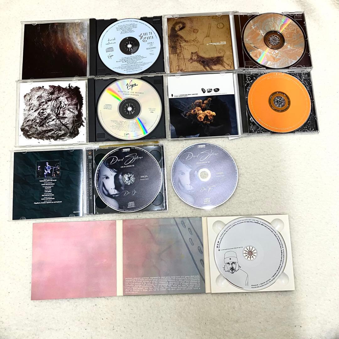 CD DAVID SYLVIAN デヴィッド・シルビアン 10枚セット