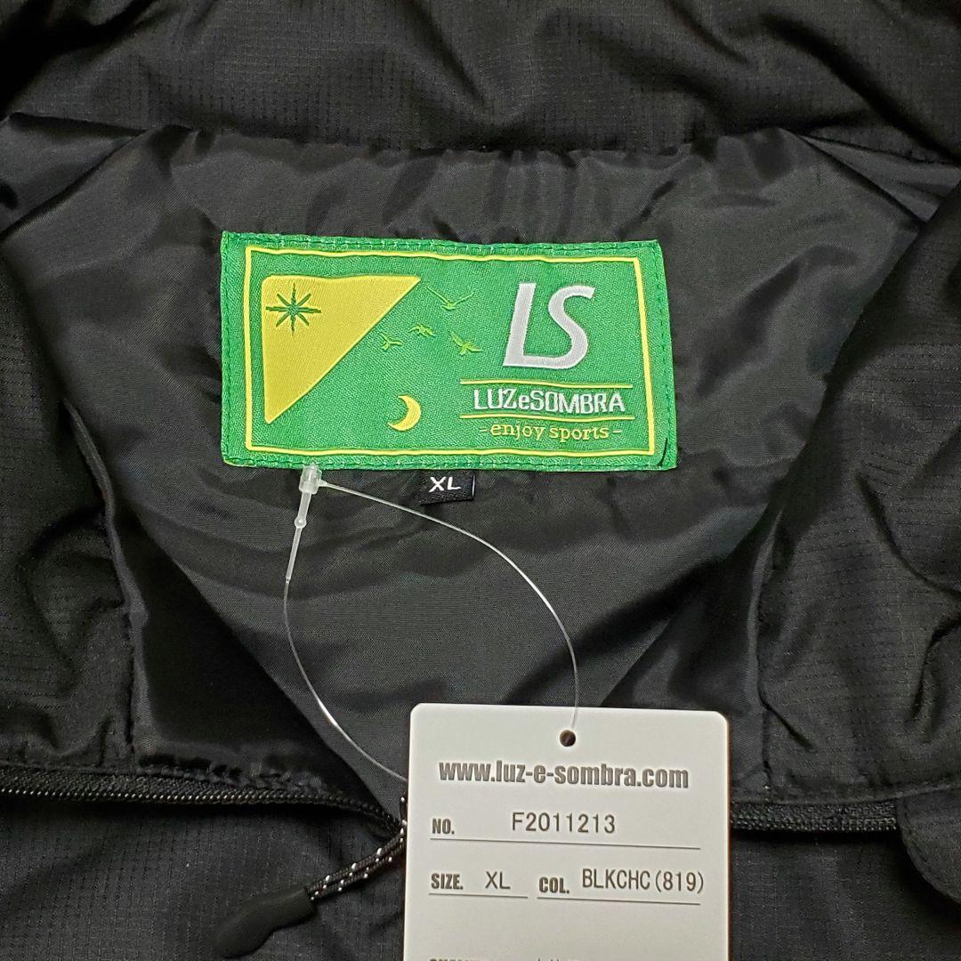 【新品未使用】ルースイソンブラ 中綿 ピステ ジャケット 黒 XL ハーフジップ