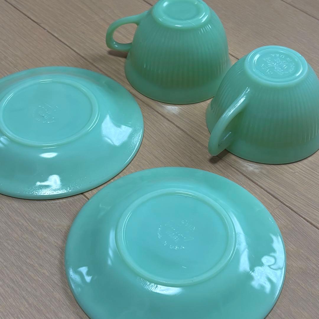 ファイヤーキング ジェダイ ジェーンレイ カップ＆ソーサー2客セット