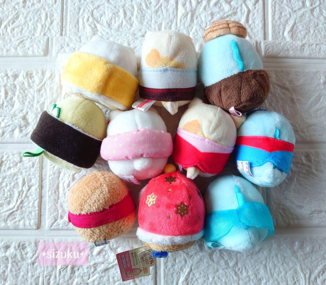 【未使用〜美品・10体】すみっコぐらし とかげ他 てのりぬいぐるみ まとめ売り
