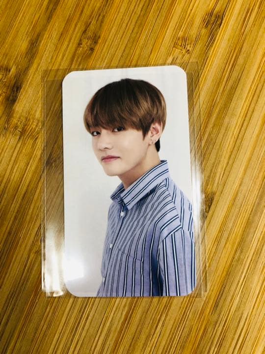 BTS  トレカ　Ｖ　テテ　京セラ　ガラポン　ＦＣ限定