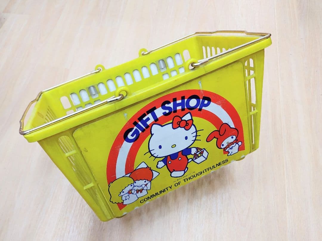 激レア！1976年製 サンリオショップバスケット