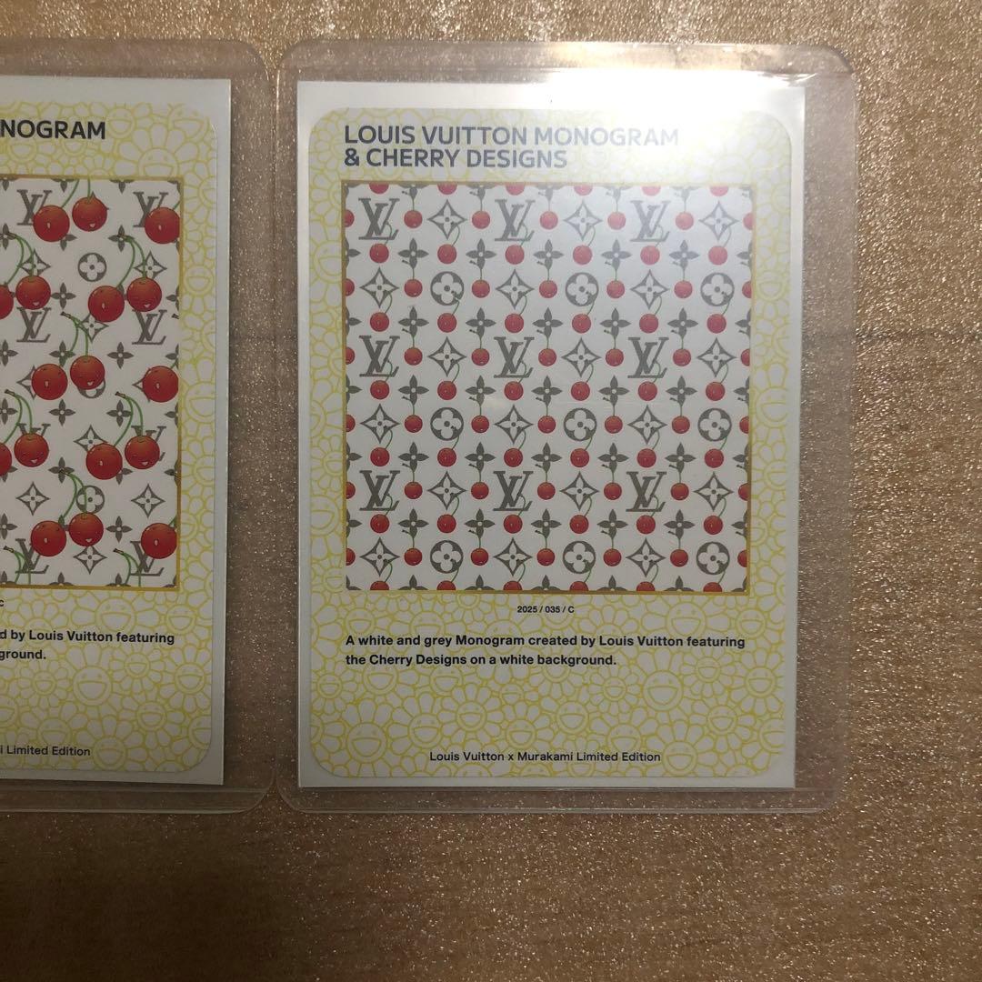 ルイヴィトン　村上隆　トレーディングカード3枚