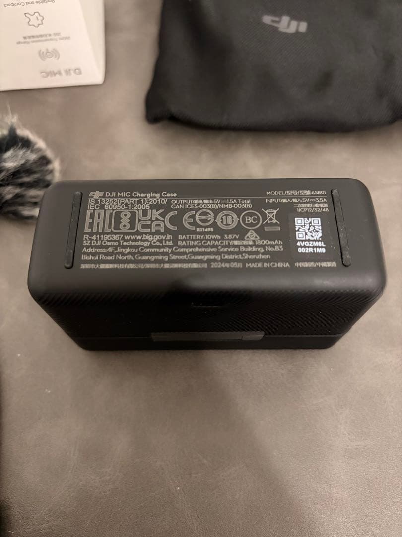 定価37400円 DJI Mic ワイヤレスマイク 2TX+1RX 美品