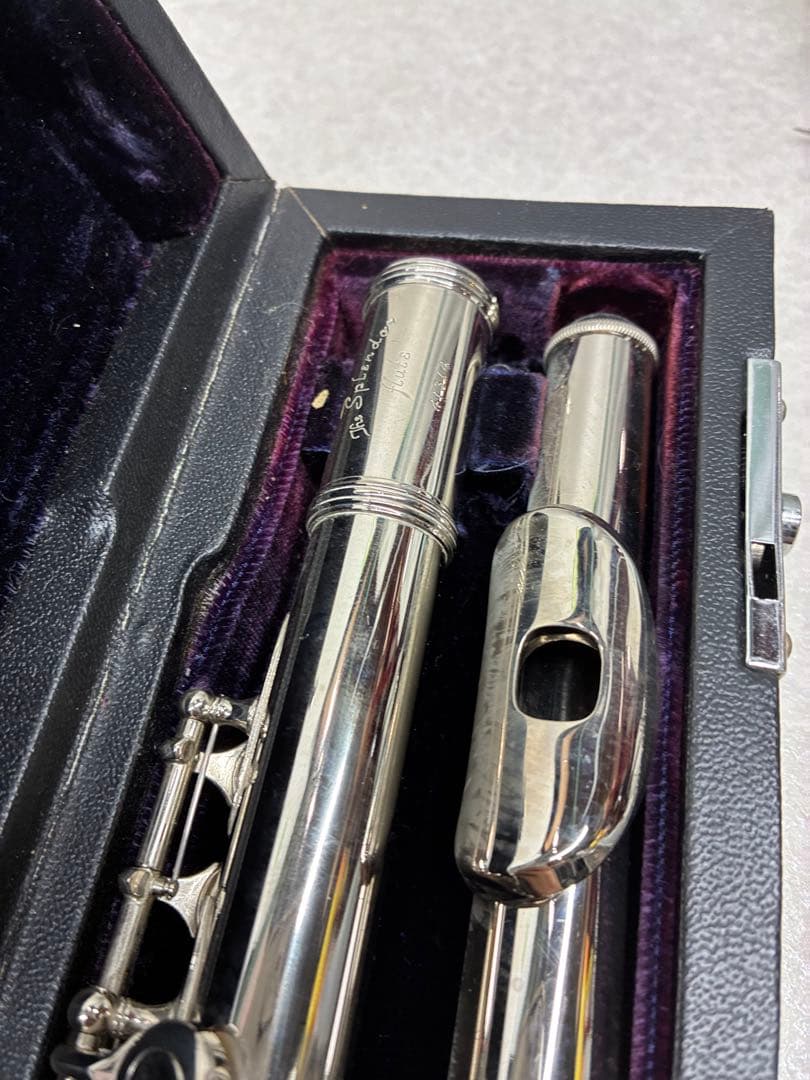 G02）The Splendor フルート 4/3/4 ハードケース付き 管楽器