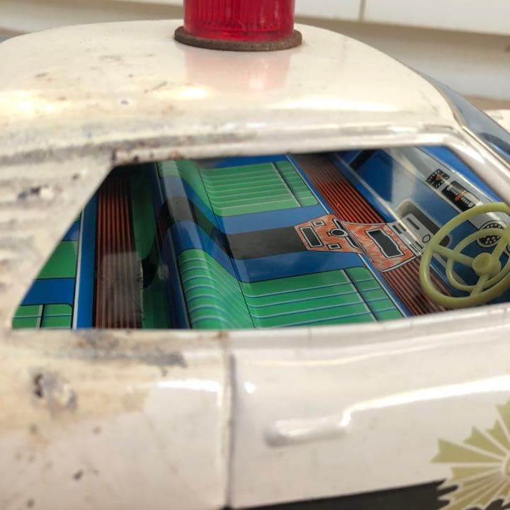 【激レア】❗️アサヒトイ‼️CELICA ❗️セリカ❗️パトカー❗️ブリキ❣️おもちゃ