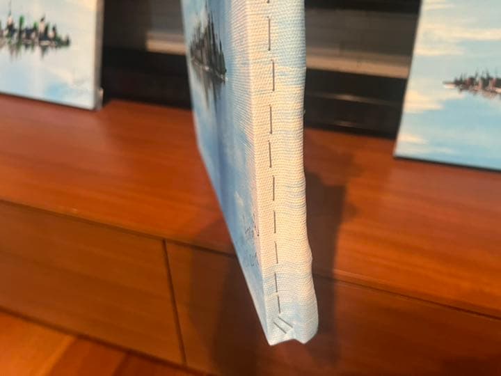 絵画⑥ ニューヨーク　New York マンハッタン　風景画　油絵　2012