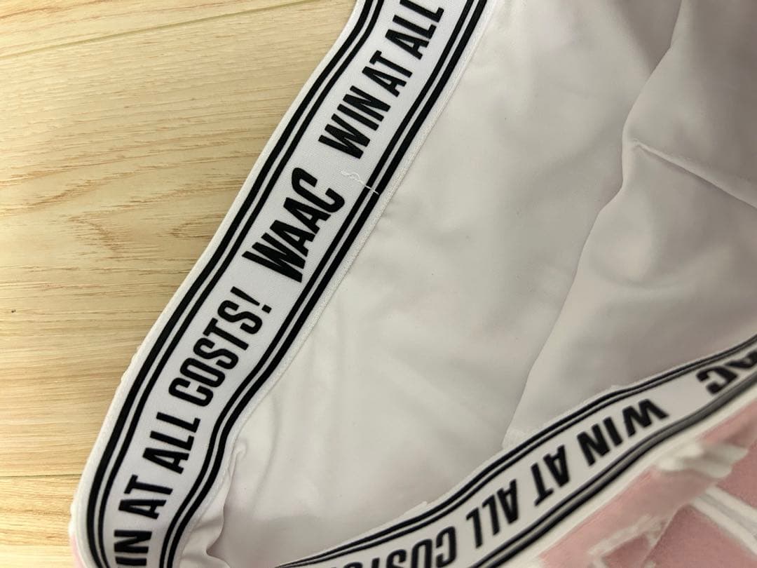 WAACフレアスカート ピンクと白 1