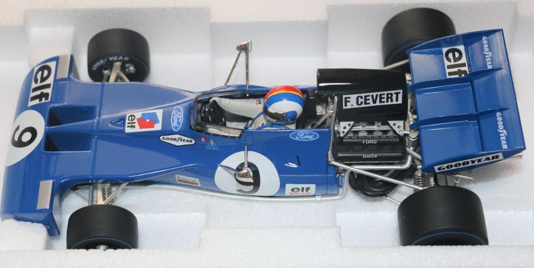 ポールズ・モデル１／１８ ティレル フォード 00３　1971年　セベール 仕様