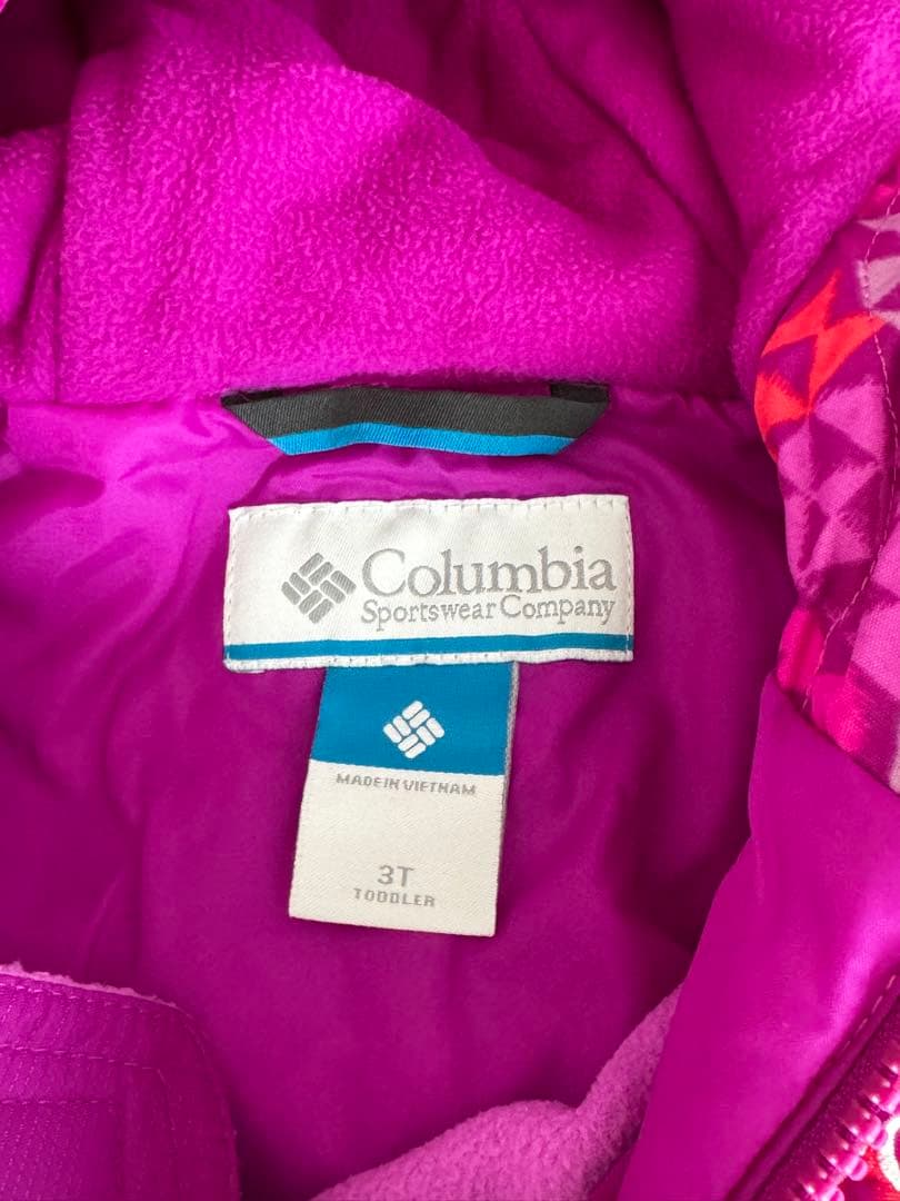 【美品】Columbia　スノーウェア（上下） 90cm-110cm