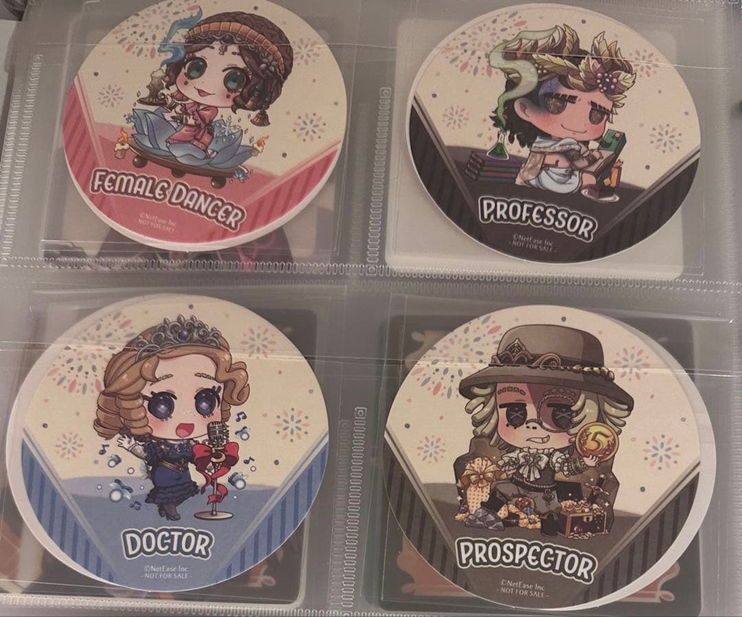 第五人格　スイパラ　5周年　コースター16枚セット