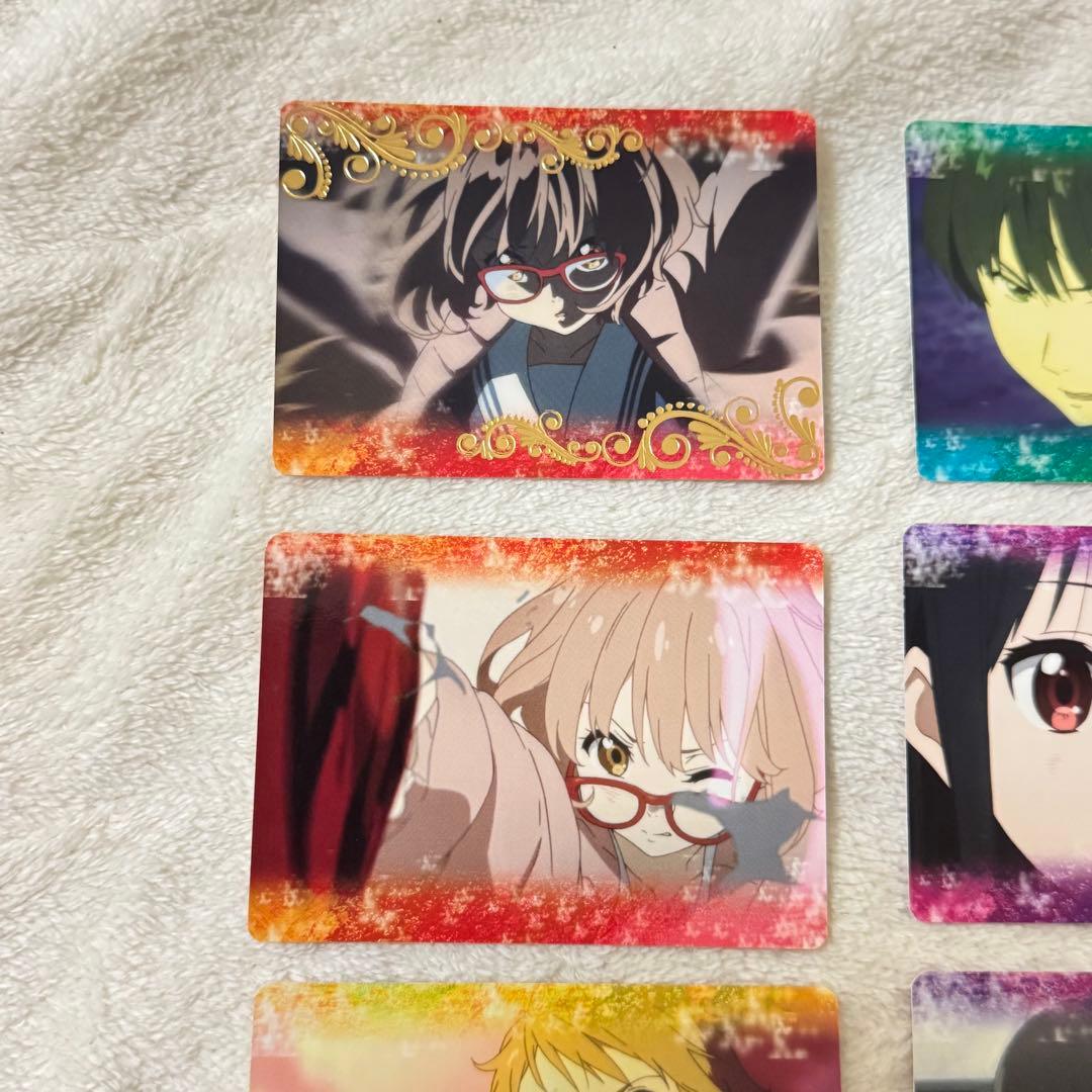 【希少】境界の彼方 メッセージカード 栗山未来 トレーディング 京アニ セット