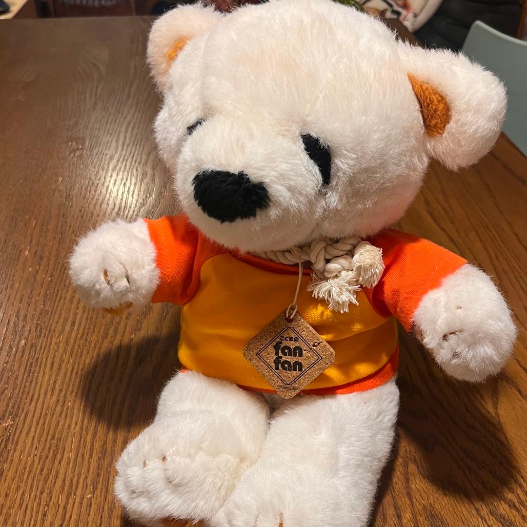 ファースト社　こぐまのfan fan ぬいぐるみ40cm
